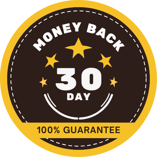 30 days money back guarantee